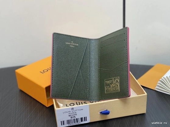 WIS VUITTON LOUIS Pocket Organizer-7.5*11.1*1 cm 0815